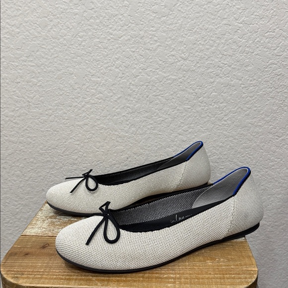 Rothy’s The Ballet Flat Diamond Metallic Size 10.5 NEW - Picture 6 of 9